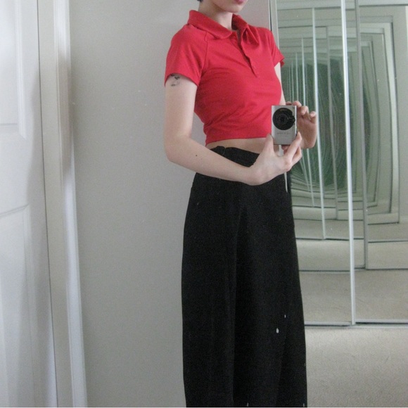 TNA TNAction Contest Pink Polo Cropped T-Shirt - Picture 4 of 11